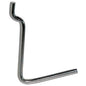 GANCIO UNCINO ACCIAIO X PANNELLO ESPOSITIVO CROMATO N° 6 MM 38X53