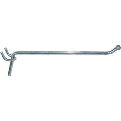 GANCIO SEMPLICE ACCIAIO X PANNELLO ESPOSITIVO CROMATO MM 300 Immagine principale del prodotto