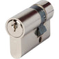 MEZZO CILINDRO SAGOMATO 0G304-12 HAND CISA OTTONE NIC CHIAVI 3 CAMMA DIN MM 40 30+10