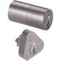 COPPIA CILINDRI ESTERNI 02139-12 HAND CISA OTTONE NICHELATO CHIAVI 3