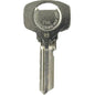 CHIAVE PIATTA YALE ORIGINALE Y500 OTTONE NICHELATO