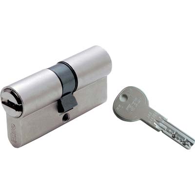 CILINDRO SAGOMATO R6 PLUS ISEO OTT.CROM.SATIN CHIAVI 5 MM 110 40+70 Immagine principale del prodotto
