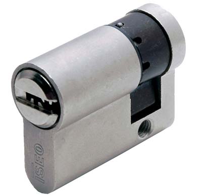 MEZZO CILINDRO SAGOMATO R6 PLUS ISEO OTT.CROM.SATIN CHIAVI 5 MM 40 30+10 Immagine principale del prodotto