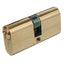 CILINDRO OVALE 8300 ISEO OTTONE CHIAVI 3 MM 70 30+40