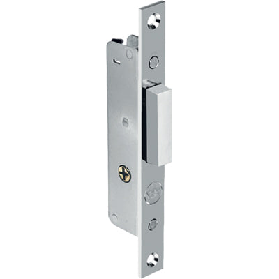 SERRATURA MONTANTE INFILARE YF58 YALE B.Q NICH F.MM 16 C/SPILLO M1 E.MM 14