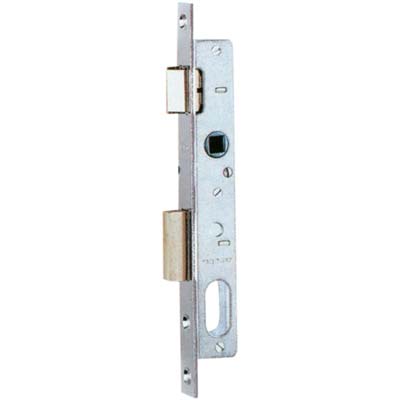 SERRATURA MONTANTE INFILARE 7501 ISEO B.Q CROMO F.MM 16 F.OVALE M1+SCR+Q8 E.MM 15