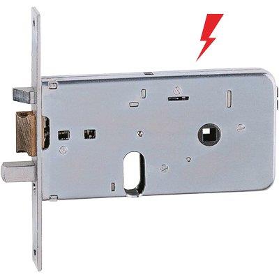 SERRATURA METALLO INFILARE ELETTRICA 550 ISEO B.Q ZINC F.MM 16 F.OVALE M2+SCR H.MM 76 E.MM 60 Immagine principale del prodotto