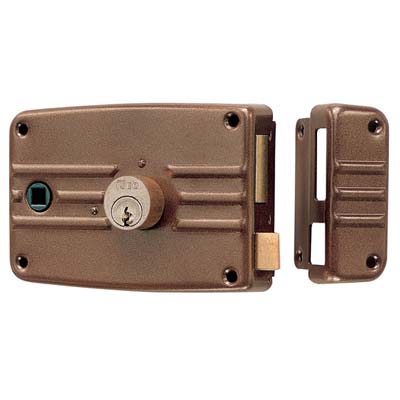 SERRATURA LEGNO APPLICARE 485603 ISEO C.TONDO FISSO M3+SCR+Q8 E.MM 60 DX Immagine principale del prodotto