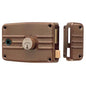 SERRATURA LEGNO APPLICARE 485603 ISEO C.TONDO FISSO M3+SCR+Q8 E.MM 60 DX