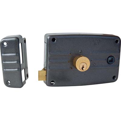 SERRATURA LEGNO APPLICARE 486603 ISEO C.TONDO FISSO M3+SCR+Q8 E.MM 60 SX Immagine principale del prodotto