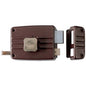 SERRATURA LEGNO APPLICARE 400 ISEO C.STACCATO M2+TIRANTE+POMOLO E.MM 50 DX