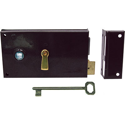 SERRATURA LEGNO APPLICARE 187 BONAITI MAPPA M2+SCR+Q6 E.MM 70 DX Immagine principale del prodotto