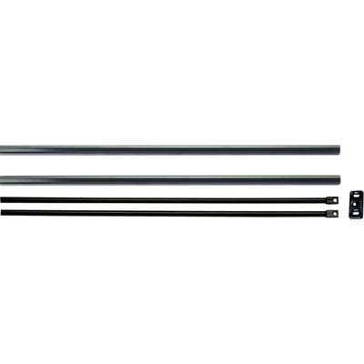 ASTE + COPERTURE ANTIPANIC IDEA BASE 94100205 ISEO VERN NERE X PORTE H.MAX MM 2400 CF=PZ 6 Immagine principale del prodotto