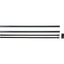 ASTE + COPERTURE ANTIPANIC IDEA BASE 94100205 ISEO VERN NERE X PORTE H.MAX MM 2400 CF=PZ 6
