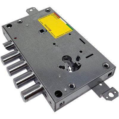 SERRATURA METALLO APPLICARE 1651 GEAR SECUREMME F.SAGOM M3 TRIPL+SCR IP.MM 28 E.MM 63 DX/SX Immagine principale del prodotto