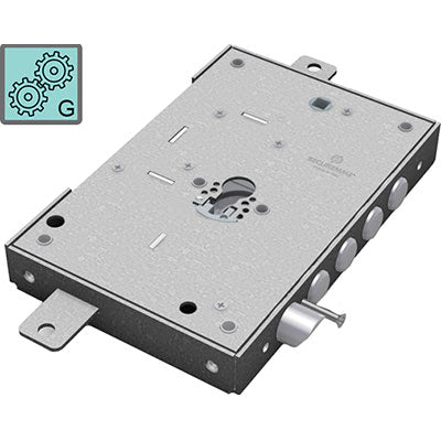 SERRATURA METALLO APPLICARE 2651 SECUREMME F.SAGOM M3 TRIPL+SCR IP.MM 28 E.MM 63 DX/SX Immagine principale del prodotto
