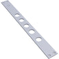 CONTROPIASTRA CP2530/37 SECUREMME INOX MM 356X35 H.MM 3 I.MM 37 X 2431 2681