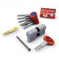 CILINDRO SAGOMATO EVO K64 36-C HAND SECUREMME OTT.NICH.SATIN CHIAVI 5 MM 112 41+71