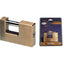 LUCCHETTO RETTANGOLARE 2800B POTENT OTTONE SATINATO CHIAVI 2 MM 60