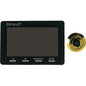 SPIONCINO ELETTRONICO MAXI SOTTOCCHIO BRAVO ORO CON SCHERMO LCD 4,3" MM. 40-105