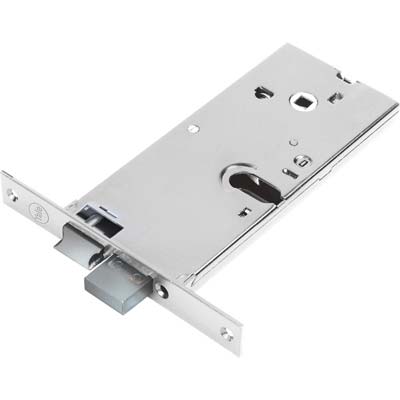 SERRATURA METALLO INFILARE 86500 YALE B.Q INOX F.MM 22 F.OVALE M2+SCR H.MM 78 E.MM 70