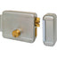 SERRATURA CANCELLO APPLICARE ELETTRICA 68080 YALE ZINC C.TONDO FISSO M2+SCR+TETT E.MM 70 DX