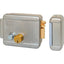 SERRATURA CANCELLO APPLICARE ELETTRICA 688 YALE ZINC C.TONDO FISSO+SCR+PULS+TETT E.MM 50 DX