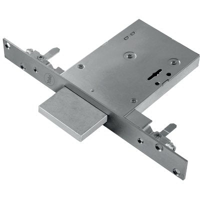 SERRATURA METALLO INFILARE Y8TD101 YALE B.Q ZINC F.MM 25 DM M4 TRIPL H.MM 82 E.MM 70