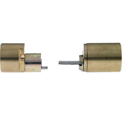 COPPIA CILINDRI ESTERNI 2252245 YALE OTTONE CHIAVI 3 X 680/688 Immagine principale del prodotto