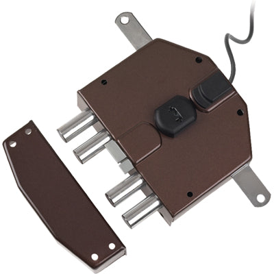 SERRATURA LEGNO APPLICARE ELETTRICA 6823 YALE POMPA MM 60 M4 TRIPL.SCR E.MM 65 DX