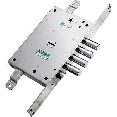 SERRATURA METALLO INFILARE 52771 MOTTURA DM M4 TRIPL+SCR IP.MM 28 E.MM 63 DX/SX