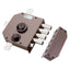 SERRATURA LEGNO APPLICARE 30650 MOTTURA C.POMPA M4 QUINT+SCR E.MM 60 DX
