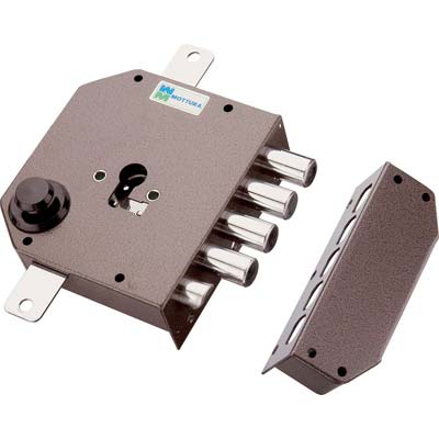 SERRATURA LEGNO APPLICARE 38630 MOTTURA F.SAGOM M2 TRIPL+SCR E.MM 63 DX Immagine principale del prodotto