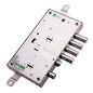 SERRATURA METALLO APPLICARE 54595 MOTTURA DM+DM M4 TRIPL+SCR IP.MM 28 E.MM 63 SX