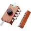 SERRATURA LEGNO APPLICARE 30437 MOTTURA C.POMPA M2 + SCR + POMOLO E.MM 30 DX