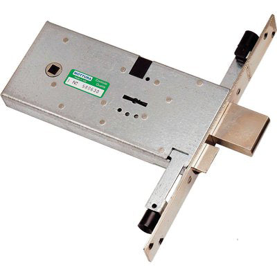 SERRATURA METALLO INFILARE 41823 MOTTURA B.Q ZIN F.MM 25 DM M4 TRIPL+SCR H.MM 82 E.MM 90 Immagine principale del prodotto