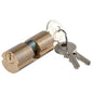 CILINDRO TONDO 608 WELKA OTTONE CHIAVI 3 D.MM 26 L.MM 54 27+27