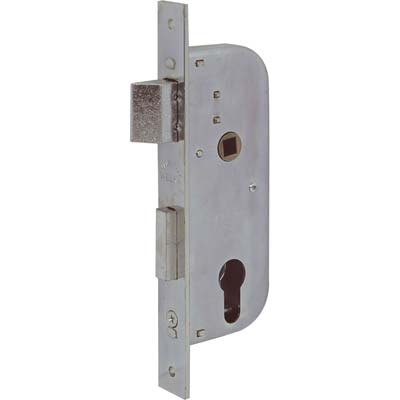 SERRATURA CANCELLO INFILARE 061300 WELKA B.Q ZINC F.MM 22 F.SAGOM M2+SCR+Q8 E.MM 30