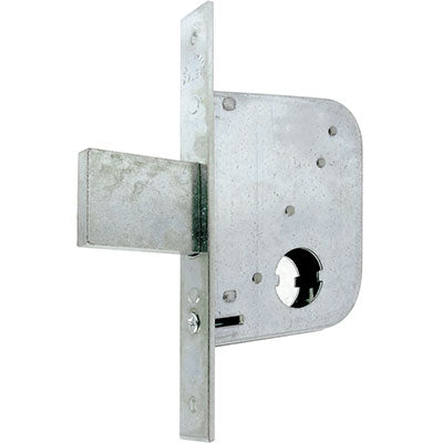 SERRATURA CANCELLO INFILARE 071454 WELKA B.Q ZINC F.MM 22 F.TONDO M2 E.MM 45 C.MM 68 Immagine principale del prodotto