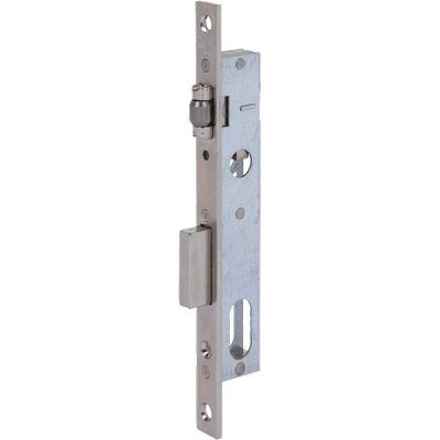 SERRATURA MONTANTE INFILARE 110 WELKA B.Q ZINC F.MM 16 F.OVALE RULLO E.MM 15 M1 Immagine principale del prodotto
