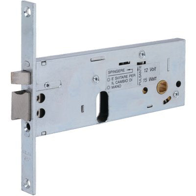 SERRATURA METALLO INFILARE ELETTRICA 304 WELKA B.Q ZIN F.MM 16 F.O.+SCR+ H.MM 64 E.MM 60 DX/SX Immagine principale del prodotto