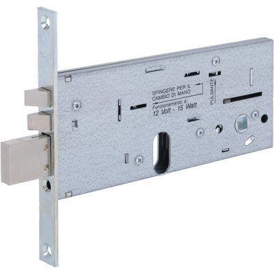 SERRATURA METALLO INFILARE ELETTRICA 306 WELKA B.Q ZIN F.MM 16 F.O.+SCR+3M H.MM 78 E.MM 60 DX/SX Immagine principale del prodotto