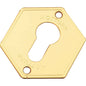 MOSTRINA PORTA BLINDATA 95297 MOTTURA F.SAGOM OTTONE MM 52X64