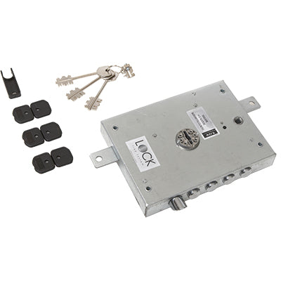 SERRATURA METALLO APPLICARE SER 711 DIERRE ATRA DM M4 TRIPL+SCR IP.MM 28 E.MM 73 DX Immagine principale del prodotto
