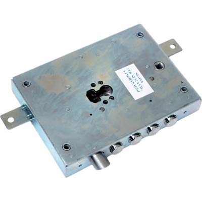 SERRATURA METALLO APPLICARE IMB NE42 DIERRE ATRA F.SAGOM M4 TRIPL+SCR IP.MM 28 E.MM 70 DX