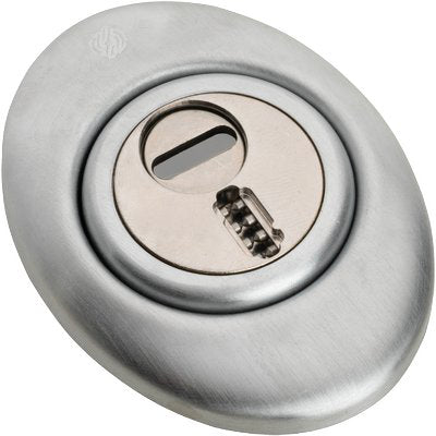 DEFENDER MECCANICO MECDEF SECUREMME INOX CROMO SATINATO F.SAG I.MM 31 D.MM 50 H.MM 20 Immagine principale del prodotto