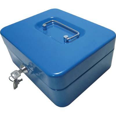 CASSETTA PORTAVALORI EFFE ACCIAIO VERNICIATO CHIAVI 2 CM 30X24X9