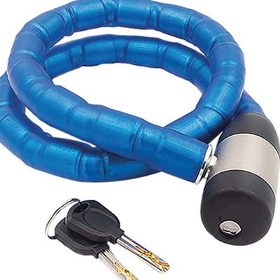 ANTIFURTO CAVO BLINDATO BICI-MOTO 81903 ILSA ACCIAIO MM 23 CM 100 Immagine principale del prodotto