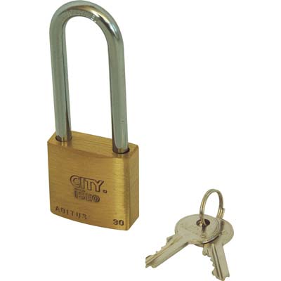 LUCCHETTO ARCO LUNGO ADITUS ISEO OTTONE ARCO CROMATO CHIAVI 2 MM 30X46 Immagine principale del prodotto