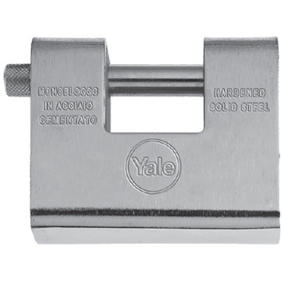 LUCCHETTO ANTISCASSO Y164 YALE ACCIAIO CARBONITRURATO CHIAVI 3 MM 84 Immagine principale del prodotto